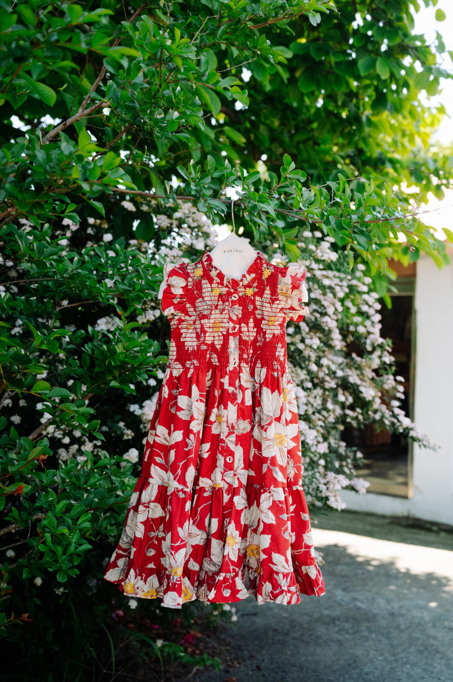 Ibiza dress KR Gaughin print_Bonjour