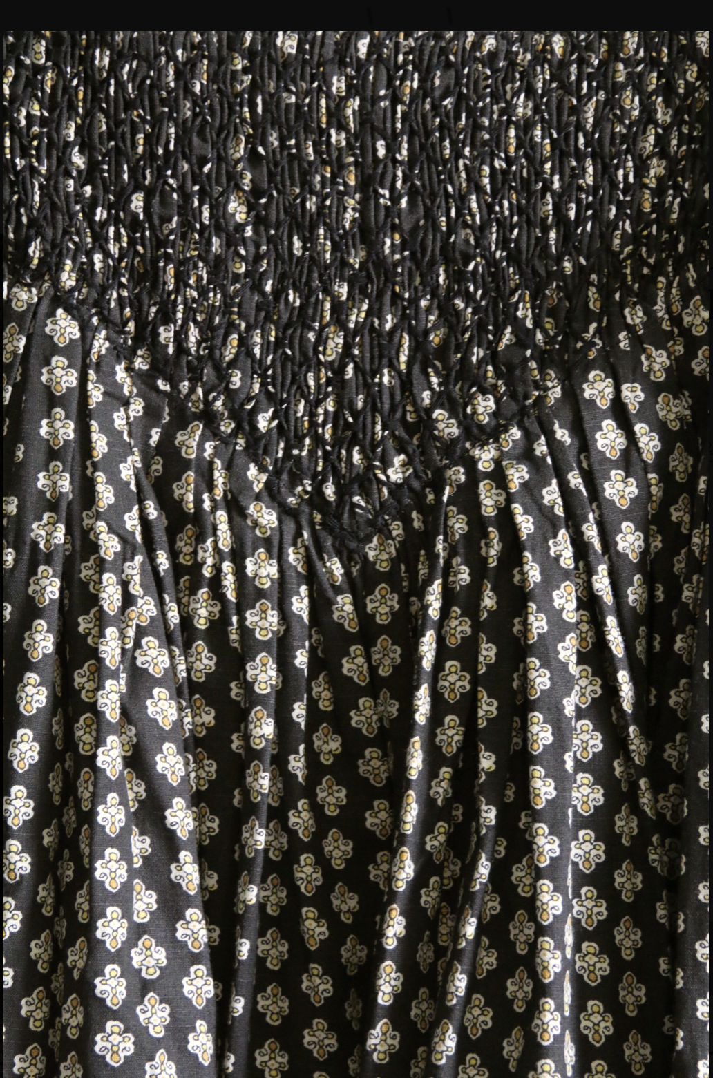 "IRIS" SKIRT_Provençal print_Suranné