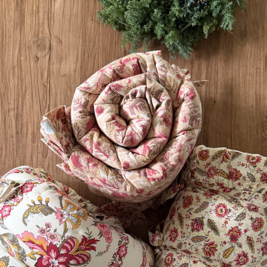 Quilted Blanket_Red Rose 90*120